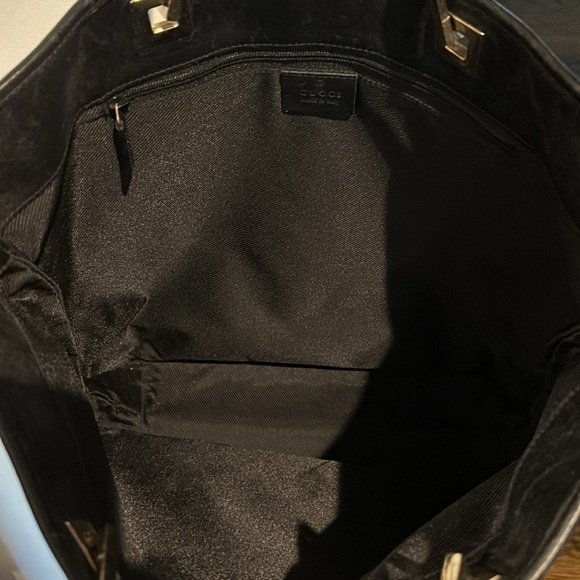 Gucci Tom Ford Era Tote Monogram Canvas 12x10 W/Leather Straps/Silver Hardware - Picture 9 of 11